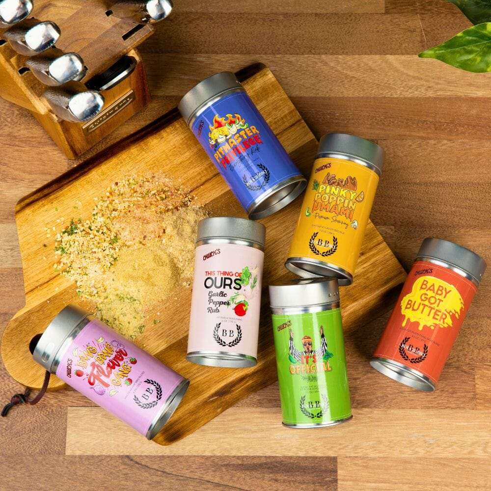 Flavor Train Bougie BBQ Collection - The Sexy Six Pack by Gustus Vitae