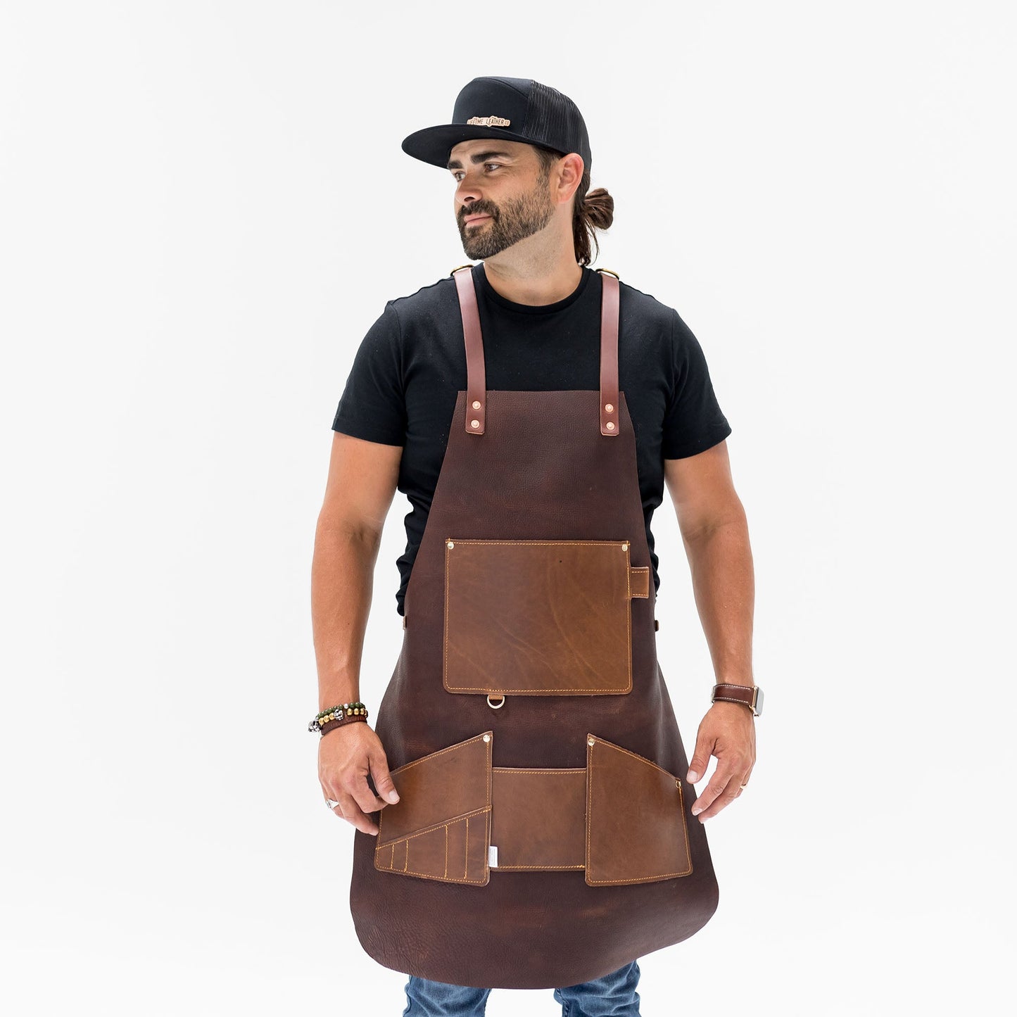 Leather Apron by Lifetime Leather Co - mainegrillingproducts