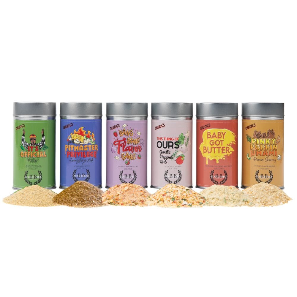 Flavor Train Bougie BBQ Collection - The Sexy Six Pack by Gustus Vitae - mainegrillingproducts