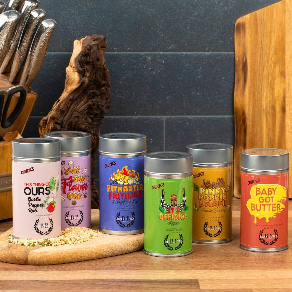 Flavor Train Bougie BBQ Collection - The Sexy Six Pack by Gustus Vitae - mainegrillingproducts