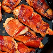 How to smoke bacon wrapped chicken tenders on a propane grill