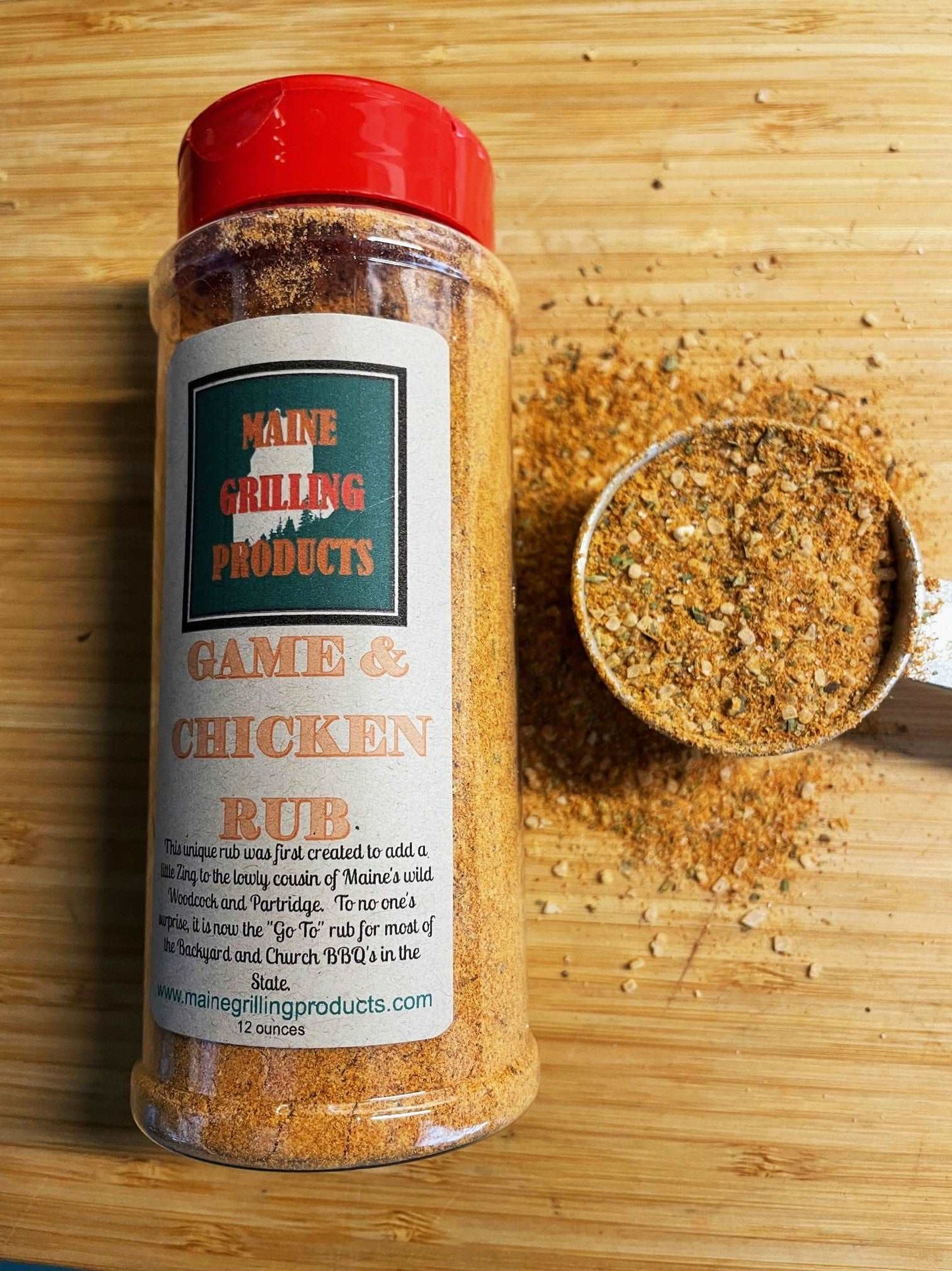 Game & Chicken Rub (12 ounces)