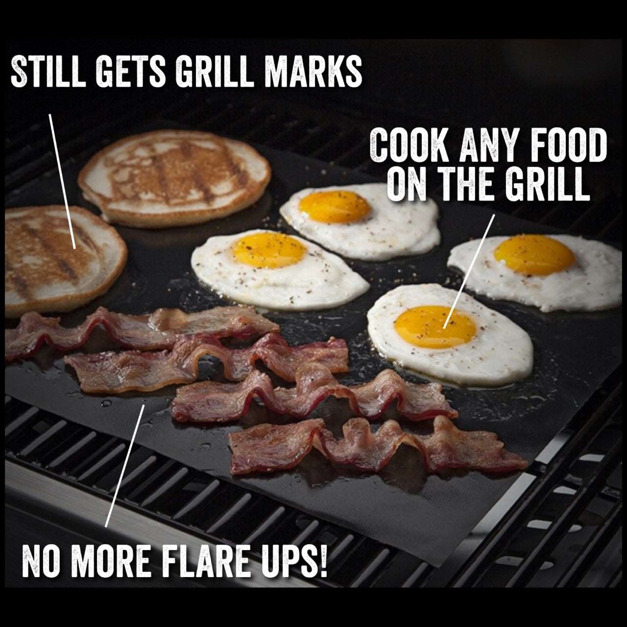 GrillMat (2 pack) by Grillight.com