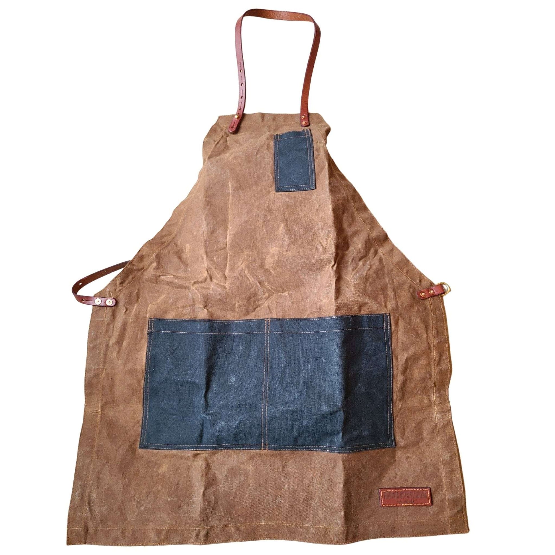 Waxed Canvas Apron by Virginia Boys Kitchens