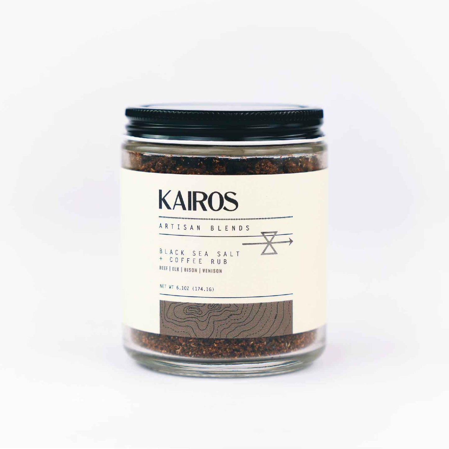 Black Sea Salt & Coffee Rub by Kairos Artisan Blends - mainegrillingproducts