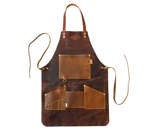 Leather Apron by Lifetime Leather Co - mainegrillingproducts
