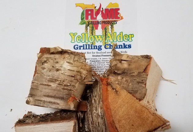 Wholesale Yellow Alder Grilling Chunks by Flame Grilling Products Inc - mainegrillingproducts