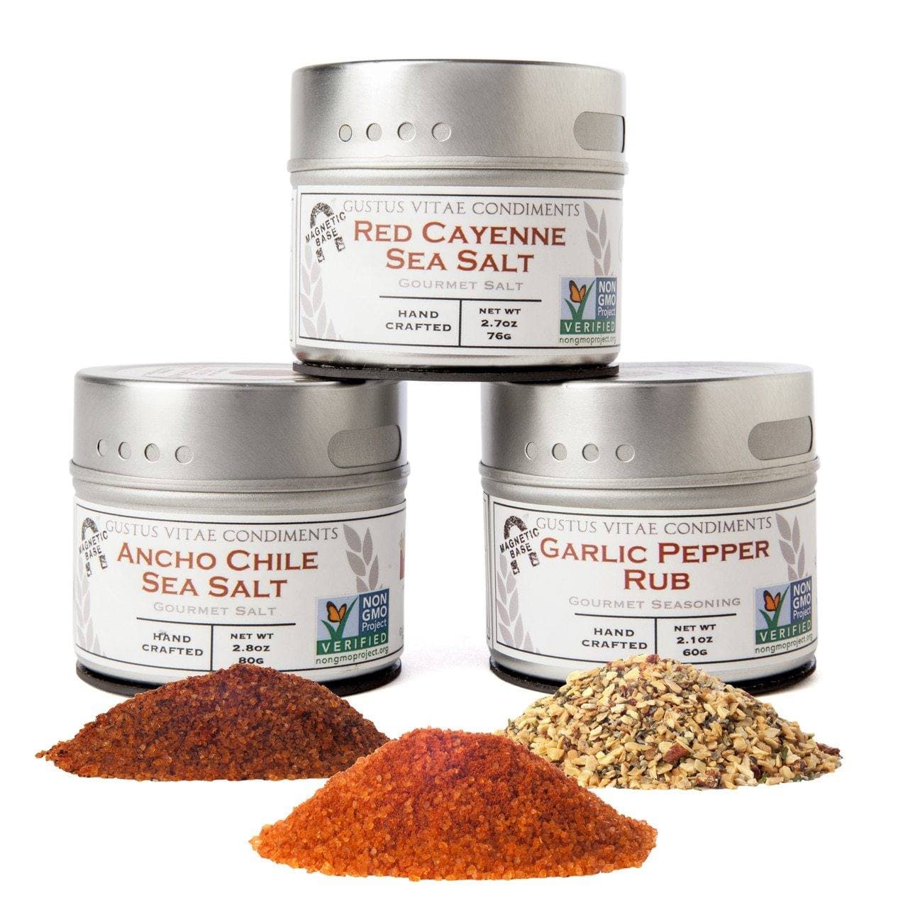 Craft BBQ Collection - 3 Tins by Gustus Vitae - mainegrillingproducts