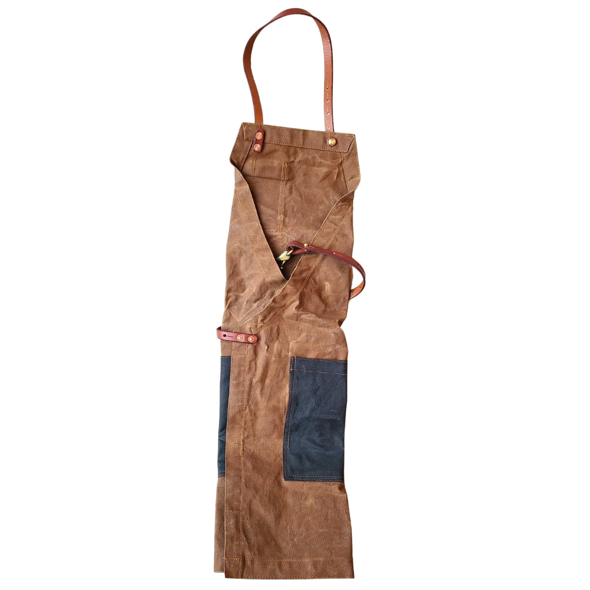 Waxed Canvas Apron by Virginia Boys Kitchens - mainegrillingproducts